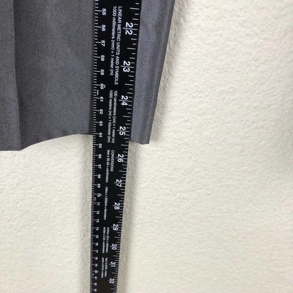 Michael Michael Kors Pants Gray Neutral Low Rise Versatile Trouser Size 6 Petite - Picture 13 of 16